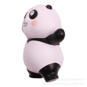 Cute Cartoon Panda Stress Relief Toy Plastic <b>Squishy</b> Desk Decor Gift - Product Image 5