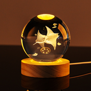 Bolas de Cristal Grabadas con Láser 3D de 6cm y 8cm, Venta al por Mayor, Directo de Fábrica WDY0433 - Product Image 1