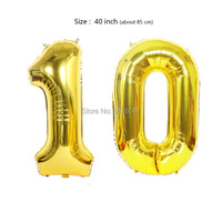 Ballons avec chiffres joyeux, 1 ensemble, 10 11 12 13 14 15 16 17 18 19 ans, décorations de fête pour enfants, garçons et filles, 1 ensemble