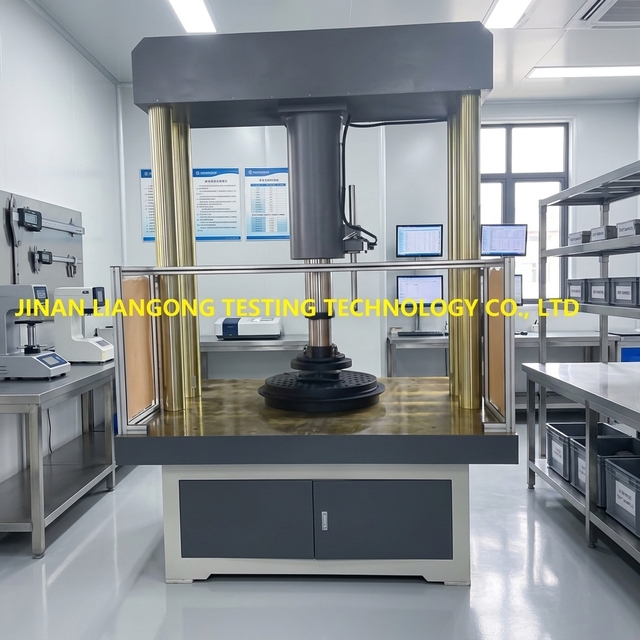 Liangong JYAW Hydraulic Compression Tester/Manhole Cover Compression Testing Machine/Reinforced Concrete Water Well Grate Tester