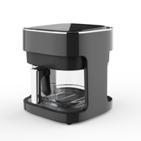Friteuse en verre 4.5l nouvellement conçue Panier multifonctionnel numérique sans huile Friteuse à air intelligente Four Friteuse à air