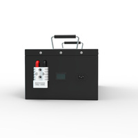 Vente d'usine Batterie au lithium LiFePO4 24V 100Ah de haute qualité pour scooter électrique, camping-car, système d'énergie solaire marine