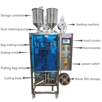 Machine d'emballage automatique pour teinture capillaire en sachet préformé, Équipement d'emballage pour teinture en sachet à bulles