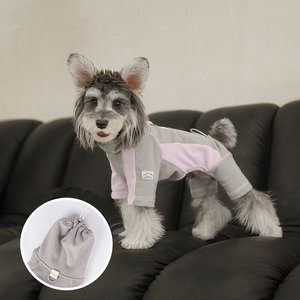 2025 nouveau automne et hiver Greyhound tenue pour animaux de compagnie chaud col haut vêtements à quatre pattes Base chaude légèrement extensible - Product Image 3
