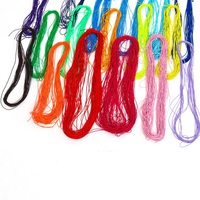 Cordon élastique coloré rond de 0,8 mm, 1 mm, 1,2 mm, 1,5 mm, 1,8 mm, 2 mm, 2,5 mm, 3 mm, 3,5 mm, corde de choc élastique, corde en caoutchouc