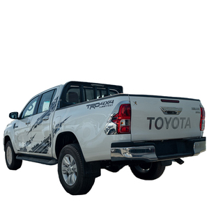 Autocollant de porte latérale pour <span class=keywords><strong>hilux</strong></span> pick-up autocollants de carrosserie sticker2020 toyota <span class=keywords><strong>hilux</strong></span> 4D double cabine gaphic stripe car lines vinyl - Product Image 5