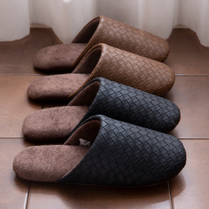 Femmes 2025 automne hiver intérieur maison pantoufles muet Style japonais lune coton antidérapant avec fond souple respirant - Product Image 4