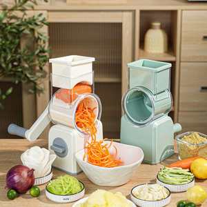 Wholesale Manual Multifunctional Stainless Steel Fruit & <b>Vegetable</b> Grater Slicer <b>Chopper</b> with Easy Clean Design - Product Image 4