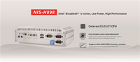 Intel Core i3/i5/i7 CPU ordinateur industriel sans ventilateur PC intégré automatisation industrielle système Barebone NIS-898