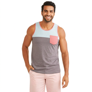 เสื้อกล้ามฟิตเนสสำหรับผู้ชายเสื้อกล้ามใส่เล่นโยคะลำลองดีไซน์ใหม่ - Product Image 1