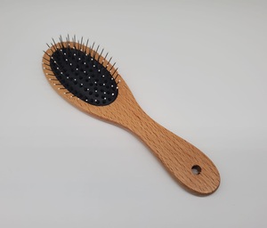 Soft Bristle Double Sided <b>Brushes</b> <b>Pet</b> Beauty Tools For Cat Dog Wooden Handle Grooming <b>Brush</b> - Product Image 4