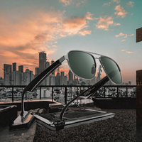 Monoculaire optique avec écran OLED pour optique à guide d'ondes, module d'affichage AR/VR, lentille pour lunettes intelligentes, capture vidéo 1080P, IP67