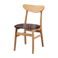 Table à manger et chaises en bois Table à manger Meubles en bois Ensembles de restaurant