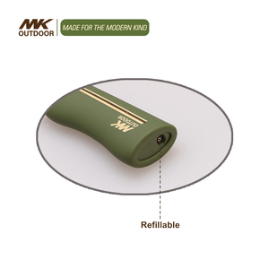 Briquet coupe-vent jetable MK en forme de cœur, de qualité supérieure, verrouillable, pour étui de téléphone - Product Image 4