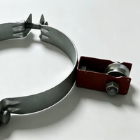 Accessoires de ligne électrique : Serre-câble en fer galvanisé pour ligne aérienne