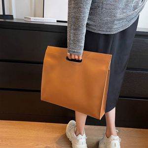 Portafolio de Cuero PU para Documentos, para Hombres y Mujeres, con Asa, para la Oficina, la Escuela y Negocios, Venta al por Mayor 2025 - Product Image 6