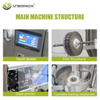 Machine verticale entièrement automatique multifonction haute précision pour le remplissage de sachets, pochettes et sticks de 5g à 5kg (sel, sucre, film/feuille)