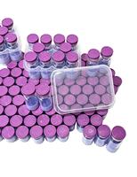 Poudre de peptides GHK-Cu de haute pureté, peptides lyophilisés de qualité supérieure, matières premières cosmétiques, flacon de 10 mg, 50 mg, 100 mg, fourniture d'usine