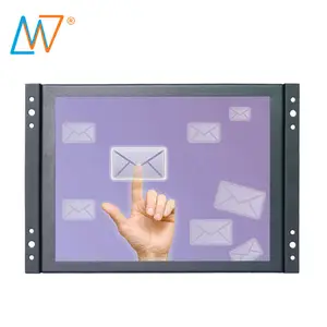 Piazza 4:3 104 pollici resistivo USB RS232 porta touch screen led monitor touchscreen display video