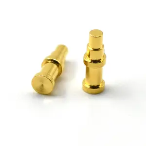 0,5mm 0,8mm 1mm benutzer definierte hochwertige SMT Messing Pogopin feder belasteten Pogo Pin