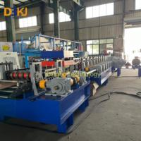 Máquina Perfiladora y Fabricante de Barandas de Seguridad para Carreteras Tipo W con PLC y Motor, Punzonado Hidráulico y Corte Hidráulico Automático