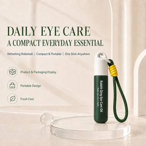 Gel para Ojos Rabbit Qing con Rodillo Masajeador para el Cuidado del Contorno de Ojos, Ácido Hialurónico y Vitamina E - Product Image 4