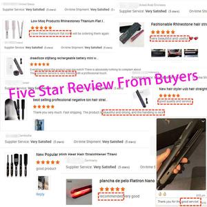 Planchas Para cabello plancha de pelo 500 độ tóc ép tóc salon chuyên nghiệp gốm tùy chỉnh bàn là phẳng công cụ nóng - Product Image 6