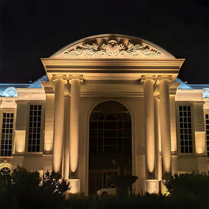 Không có di chuyển đầu SMD RGBW <span class=keywords><strong>Led</strong></span> Đèn Pha với Glass Bìa IP66 cao sáng điều khiển từ xa kiến trúc mặt tiền chiếu sáng - Product Image 1