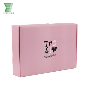 Chất Lượng Cao Màu Hồng Đầy Đủ Màu Sắc In Ấn Gửi Thư Hộp Kid Của Chơi Trò Chơi Thẻ Sóng Giấy Bao Bì Hộp - Product Image 3