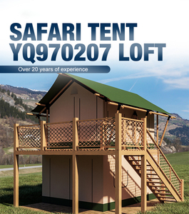 Kawagebo Kamp (KK) Lodge de villégiature en plein air, Glamping, Tentes de luxe pour safari, Tentes de luxe avec salle de bain, <span class=keywords><strong>Tente</strong></span> à double étage - Product Image 6