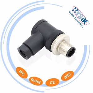 SACC-MR-5CON-PG7 <span class=keywords><strong>Sco</strong></span> Ip68 Luchtvaart M12 Haakse Plug Schroef Verbinding Velddraad M12 Vrouwelijke Mannelijke M12 Kabel Connector - Product Image 3