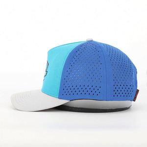 หมวกเบสบอลปักโลโก้ 5 ชิ้น แบบกำหนดเองคุณภาพสูง BSCI หมวกแก๊ปทรงพ่อแบบปรับได้ ผ้าพลัฌ โพลีเอสเตอร์/คอตตอน สำหรับกิจกรรมกลางแจ้ง - Product Image 3