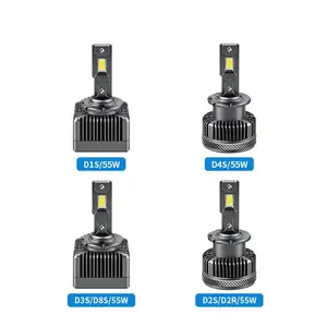 D-Serie Auto Auto-LED-Scheinwerfer D1S D2S D2R D3S D4S D4R D5S D8S Xenonleuchten weiße LED Universal 110 W 6000 K 22000 Lm Real-Lumens