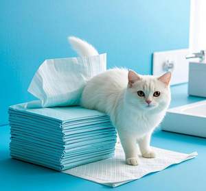 แผ่นรองซับฉี่สัตว์เลี้ยงแบบใช้แล้วทิ้ง ขนาด XL สำหรับสุนัข/แมว ซึมซับดีเยี่ยม ป้องกันการรั่วซึม สำหรับลูกสุนัขและสัตว์เลี้ยงอื่นๆ อุปกรณ์ฝึกขับถ่ายสัตว์เลี้ยง - Product Image 2