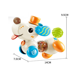 ชุดของเล่นสัตว์ยืดหยุ่นการ์ตูนอเนกประสงค์เพื่อการศึกษาสำหรับเด็กก่อนวัยเรียน ดีไซน์ใหม่จาก QS สำหรับเด็กอายุ 18 เดือนขึ้นไป เหมาะสำหรับเป็นของขวัญ - Product Image 6