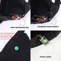 Gorra de béisbol de algodón de moda para hombre, diseño de fibra óptica emisor de luz LED, estilo de lengua de pato curvada para escenario de actuación de Festival