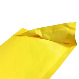 Pochette à bulles en papier kraft jaune épaissi, auto-adhésive, antichoc, vente en gros, enveloppe en mousse pour emballage - Product Image 1