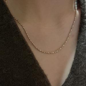 สร้อยคอจี้เงินแท้ S925 ประดับด้วยพลอยสีม่วงรูปหัวใจ ดีไซน์หวานละมุน สวยหรู ดูดี มีระดับ พร้อมสายโซ่ทองสำหรับใส่ที่ไหปลาร้า - Product Image 2