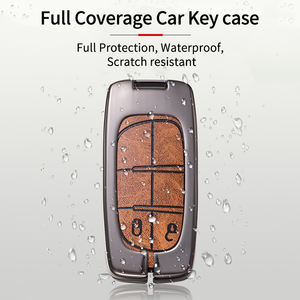 Housse de clé de voiture en cuir personnalisée adaptée à <span class=keywords><strong>Fiat</strong></span> 500 500C 500L 500X RAM Promaster <span class=keywords><strong>Porte</strong></span>-clés personnalisé Mode <span class=keywords><strong>Fiat</strong></span> 127 Cow Butler - Product Image 2