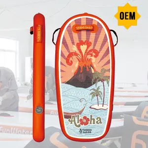 2023 yeni tasarım OEM fabrika özel damla dikişli vücut panoları çocuklar çift katmanlı bodyboard şişme sörf bodyboard sup