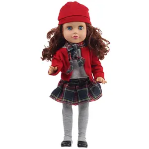 2022 Hot Selling New Arrival Factory Directly Supplied 45 Cm Eco-Friendly Realistic American Girls Doll Clothes Doll Kids Toy