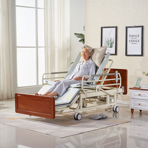 Lit médical électrique Fu Sen avec télécommande pour personnes âgées et patients paralysés, utilisation à domicile, lit multifonctionnel pivotant - Product Image 4