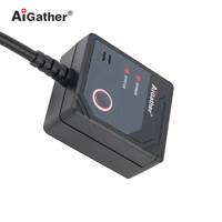 AiGather Lecteur de codes-barres programmable 1D 2D QR A-G5HD de petite taille pour balance
