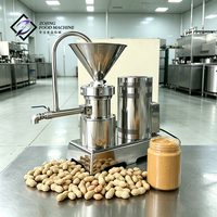 Industriële machine voor het maken van commerciële sesamtahini, pindakaas en amandelboter, colloïdale molen