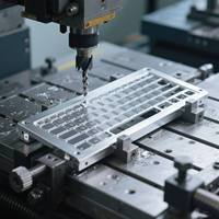 Teclado Mecánico Personalizado OEM con Mecanizado CNC de Precisión en Aluminio Anodizado, Latón y Acero Inoxidable