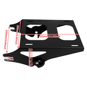 Accesorios para Motocicletas, Portaequipajes Trasero para Motocicleta, Compatible con la Modificación del Portaequipajes Trasero de Harley para Modelos de 2014 en Adelante - Product Image 3