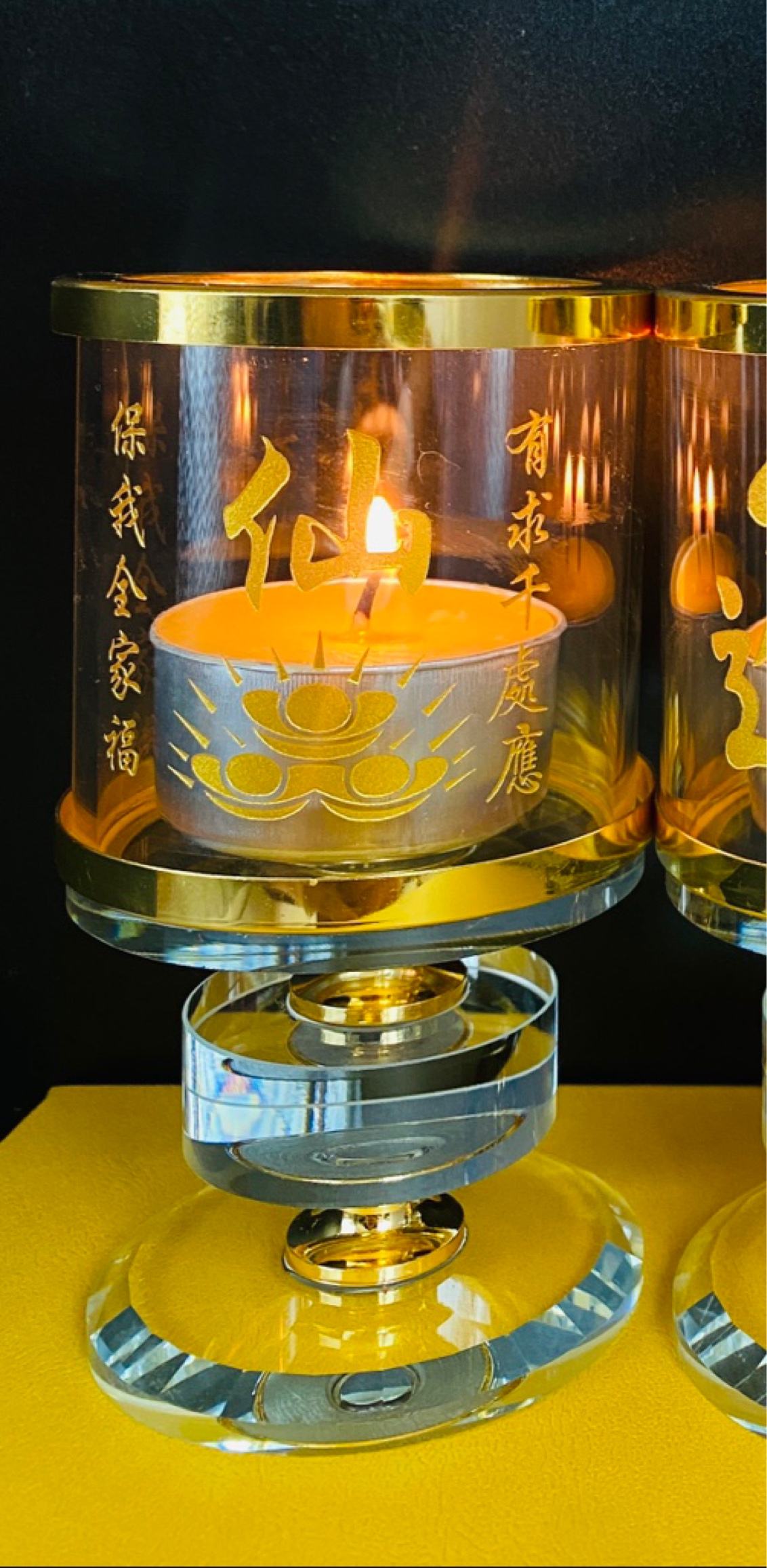 One-layer fairy candlestick