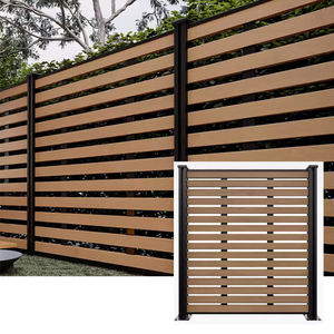 Paneles de Madera WPC con Certificación CE, Valla Ecológica de Diseño Listonado, Puertas de Enrejado, Gran Venta - Product Image 2