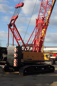 รถเครนไฮดรอลิกแบบตีนตะขาบ SCC1000A-8 100 ตัน ที่เชื่อถือได้ พร้อมบูมยาว สำหรับโรงไฟฟ้าและการพัฒนาในเมือง - Product Image 3