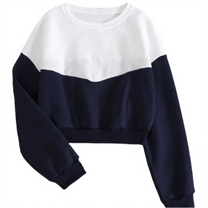 <b>Womens</b> Sweatshirt Blank Pullover Crewneck No Hood Fleece Oversized High Quality Cotton Plain Ladies Fashion <b>Jumper</b> - Product Image 3